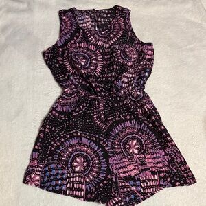 Pink and blue SHEIN romper